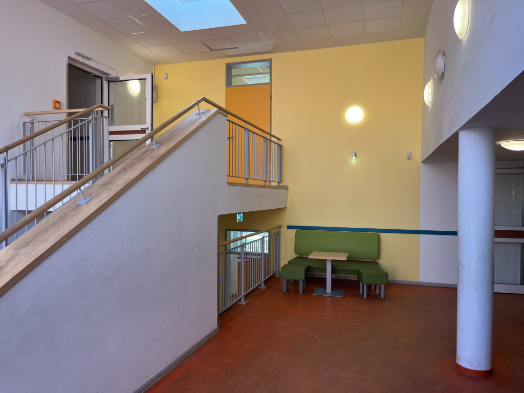 Weg in die obere Etage